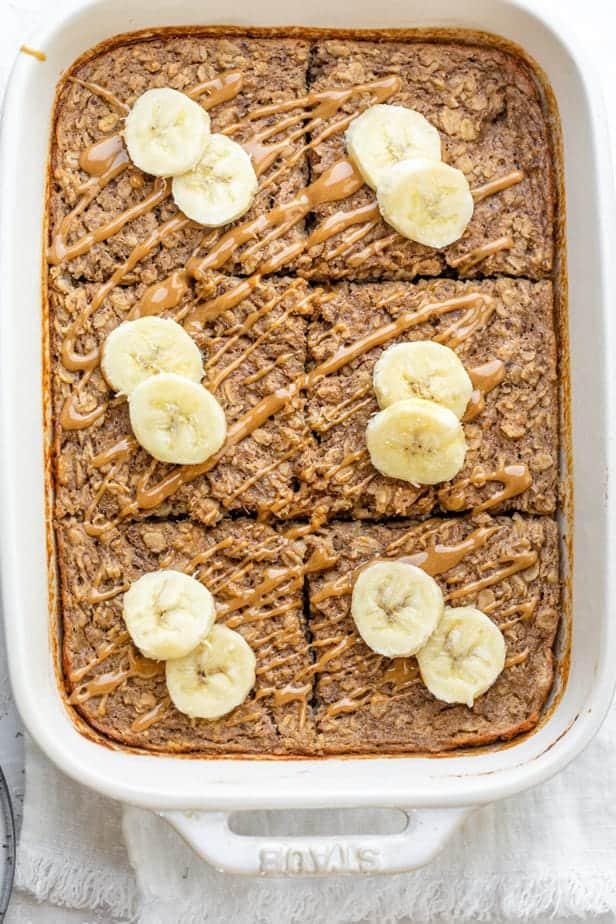 Banana Bread Baked Oats!