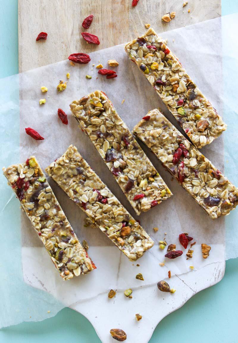 No-bake Tahini Bars